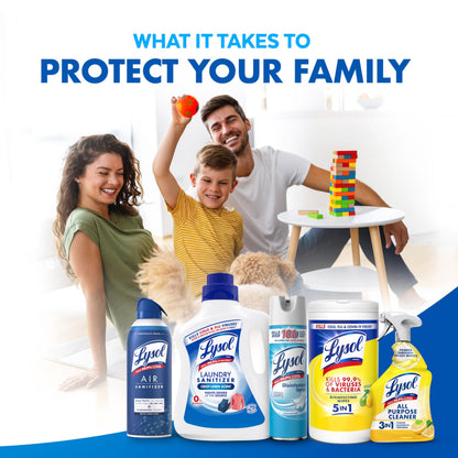 Lysol surface cleaning wipes — disinfecting bundle