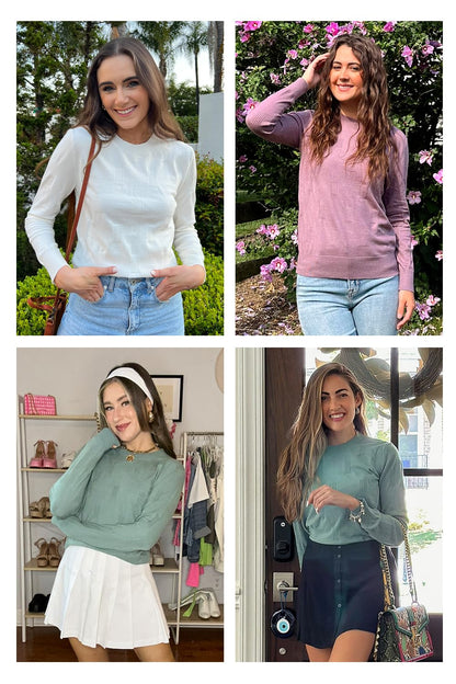 Arach&Cloz women's knit sweater — soft pullover for casual wear
