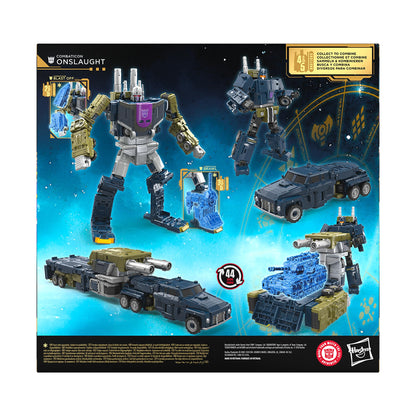 Transformers action figure — Combaticon Onslaught commander class 6.75-inch toy figure for ages 8+Transformers action figure — Combaticon Onslaught commander class 6.75-inch toy figure for ages 8+