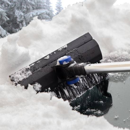 Subzero snow broom — quick lock design for easy use
