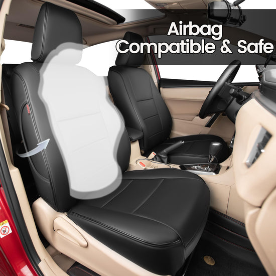 HKZ vehicle seat cover — Faux leather for 2014-2019 Toyota Corolla sedan