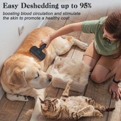 Hair brush — Self cleaning slicker for pets by SWIHAUK