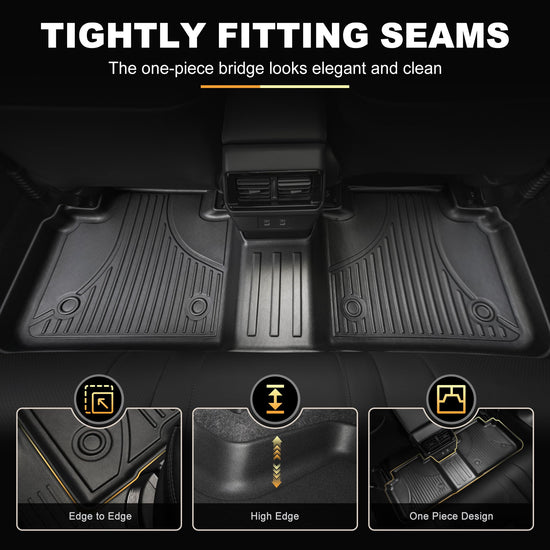 Vehicle mat — TPE custom fit floor liner for Honda Accord 2018-2022