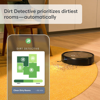 iRobot Roomba j9+ — self-emptying robotic vacuum cleaner