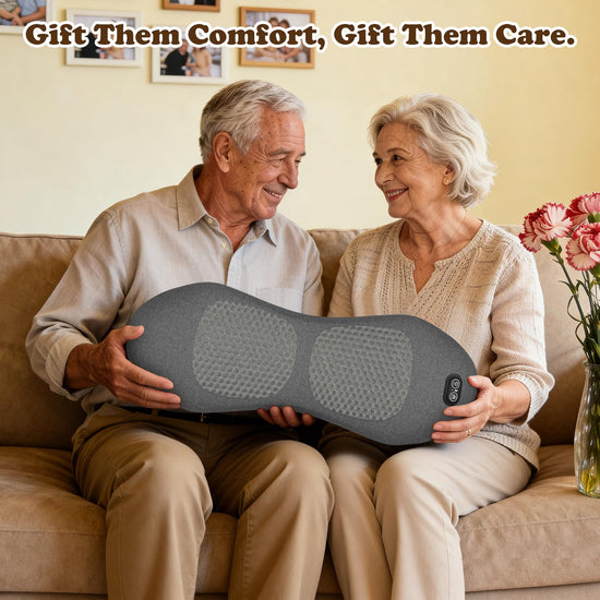 Triple Fusion Back Massager with Heat Vibration and Stretch