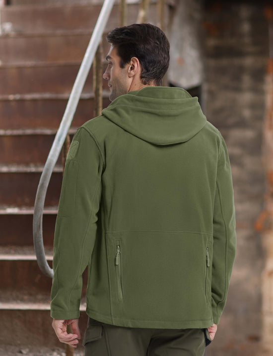 Crysully coat — Warm fleece hooded jacket for outdoor adventures