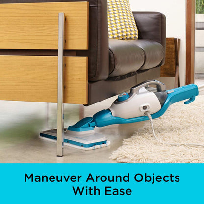 Steam cleaner — Black+Decker 5-in-1 corded model with portable steamer attachment