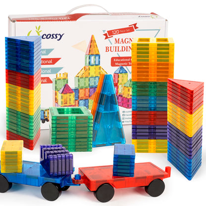 cossy magnetic tiles — colorful building blocks