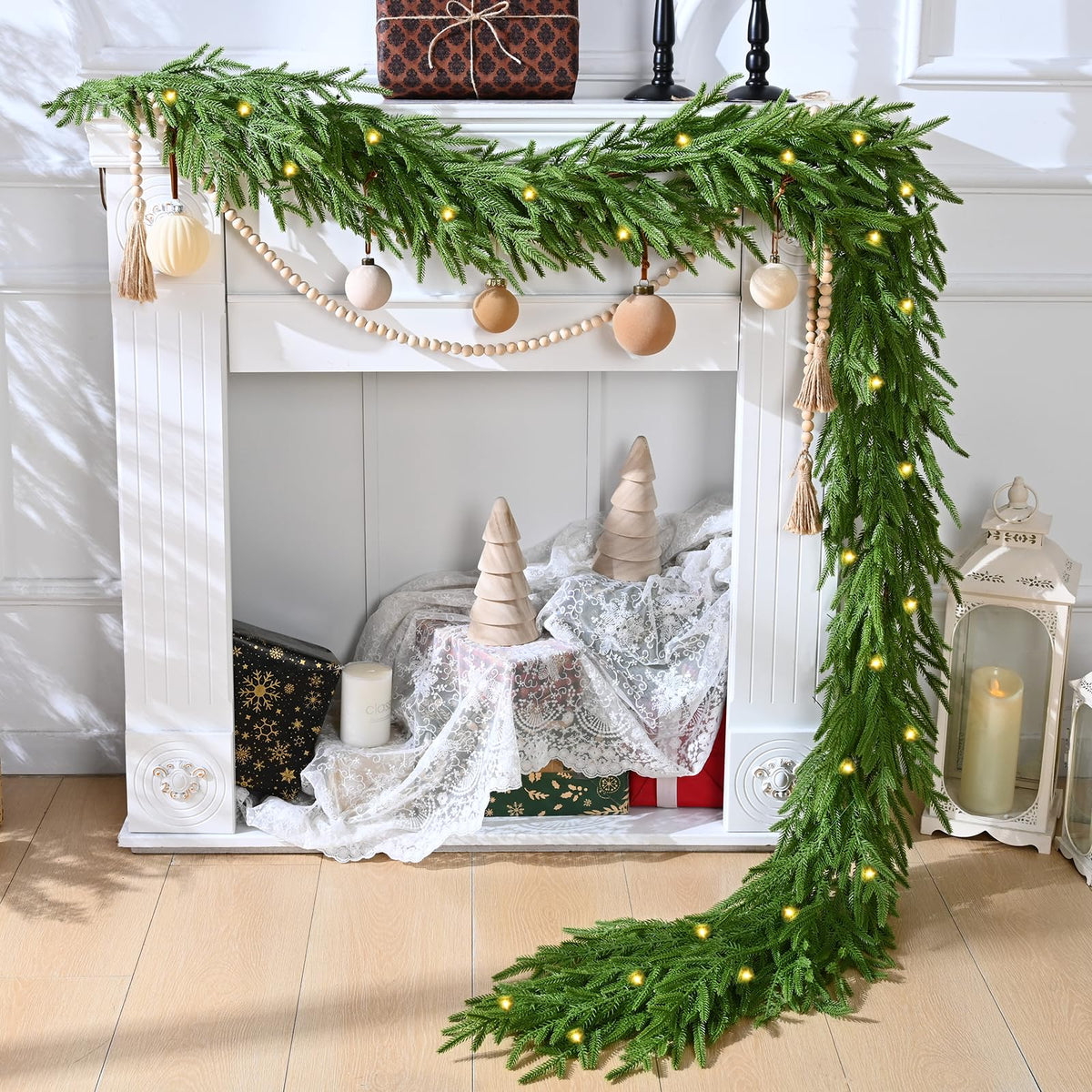 Christmas garland — festive decoration for the holiday season