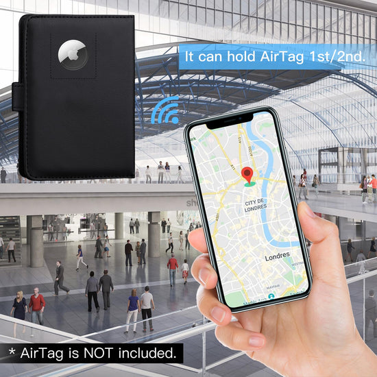 GOAUS passport holder - Travel wallet with RFID protection