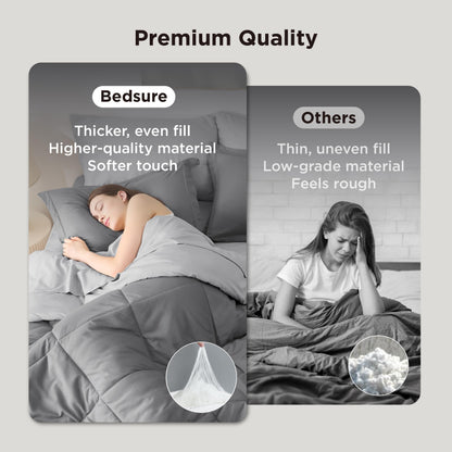 Bedsure bedding set — reversible comforter with sheets and pillowcases