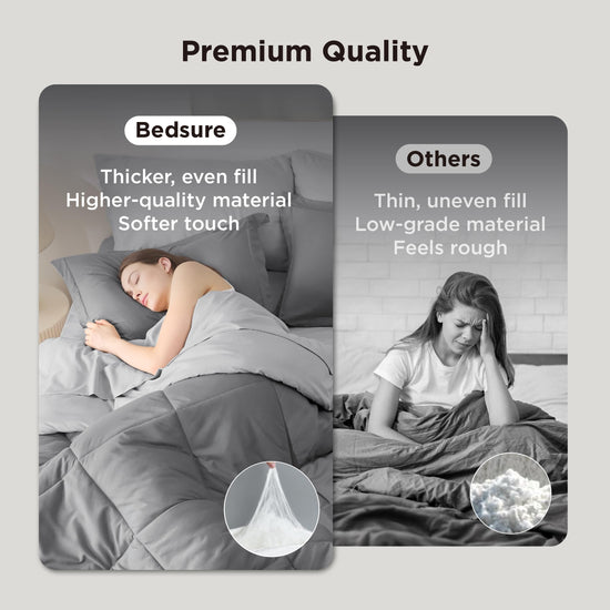 Bedsure bedding set — reversible comforter with sheets and pillowcases