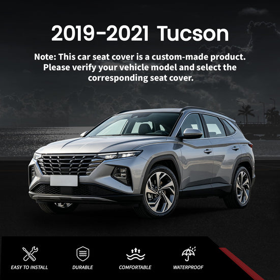 HKZ vehicle seat cover — Custom leather seats for Hyundai Tucson 2019-2021