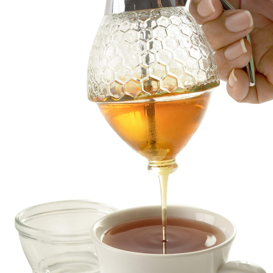 Norpro honey/syrup dispenser — easy pour design