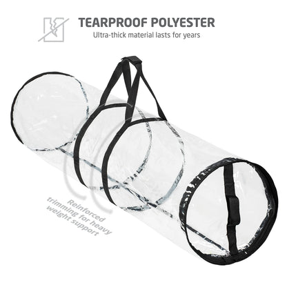 ZOBER storage bag — breathable fabric and waterproof design for wrapping paper