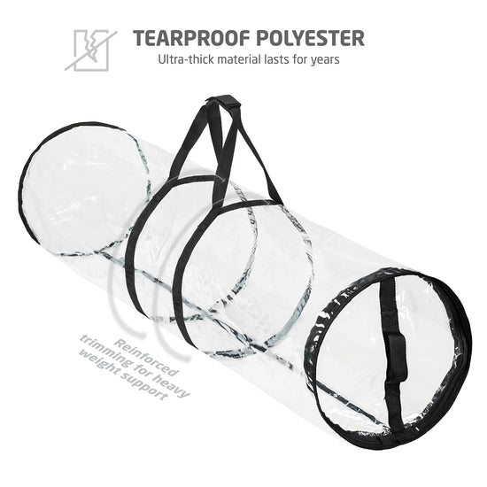 ZOBER storage bag — breathable fabric and waterproof design for wrapping paper