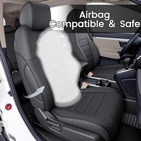 HKZ vehicle seat covers - leather for Honda CR-V 2017-2022 models
