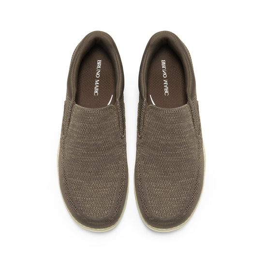 Bruno Marc slip-on loafers — lightweight casual shoes with stretch design