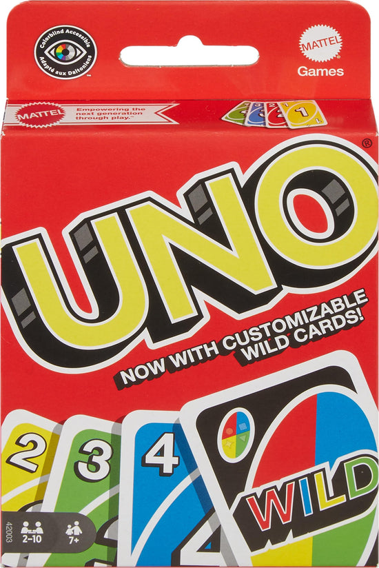 Mattel Games UNO Splash — water resistant cards for outdoor fun