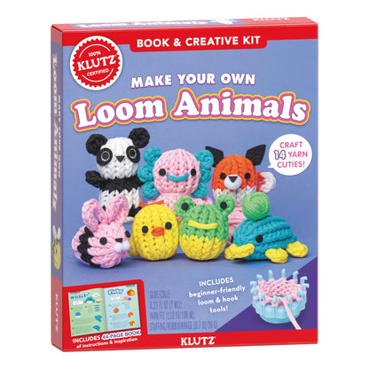 Make your own loom animals — create unique designs with this craft kit