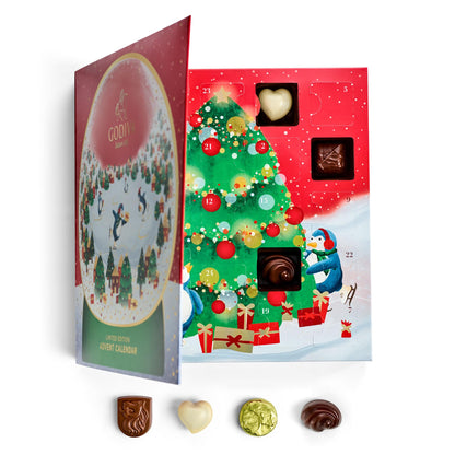 Chocolate gift box by Godiva - holiday collection