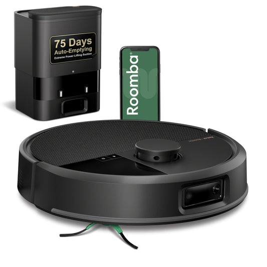 Robotic vacuum cleaner — iRobot Roomba with advanced navigation technology