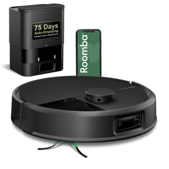 Robotic vacuum cleaner — iRobot Roomba with advanced navigation technology