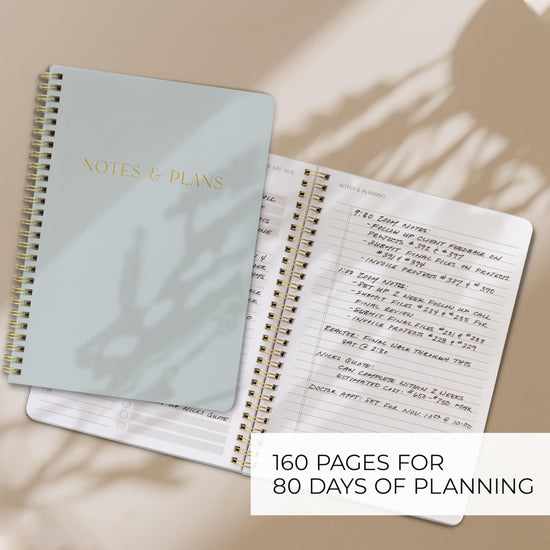 Planner — Undated daily journal for organizing tasks and boosting productivity