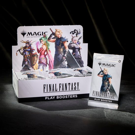 Collectible card — Magic: The Gathering meets Final Fantasy booster box