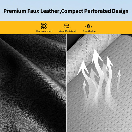 AOMSAZTO vehicle seat cover — leather, waterproof fit for Volvo XC70 2003-2016