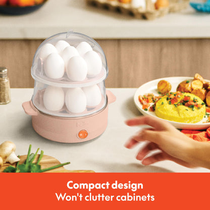 Countertop food steamer — Bella egg cooker with versatile cooking options