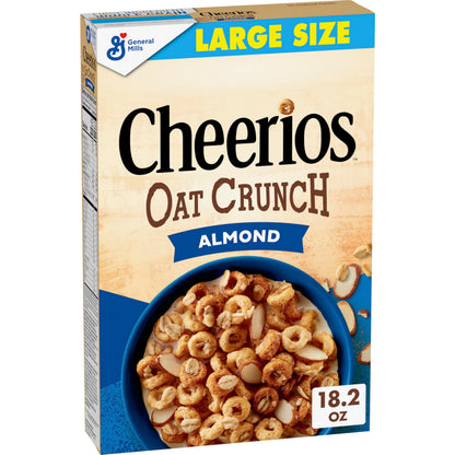 Breakfast cereal — Cheerios oat crunch almond flavor
