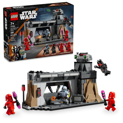LEGO Star Wars building set – Paz Vizsla and Moff Gideon battle with 4 minifigures
