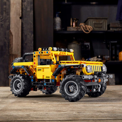 LEGO Technic Jeep Wrangler 4x4 building kit — all terrain off roader design