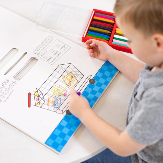 Melissa & Doug Poke-a-Dot children's board book with interactive buttons to pop