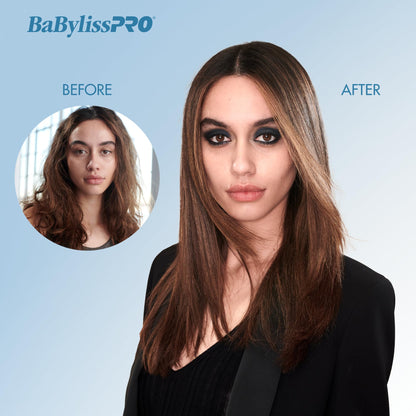 BaBylissPRO hair iron — 1 nano titanium flat iron for all hair types