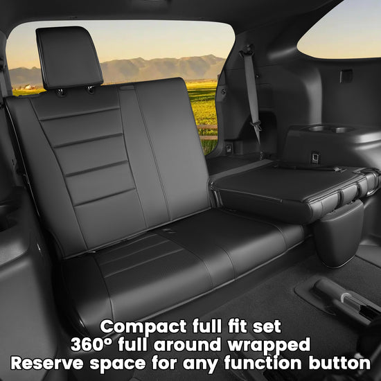 HKZ vehicle seat cover — custom fit for 2020–2026 Toyota Highlander captain seats only