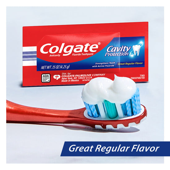 Tooth cleaning agent — Cavity protection with fluoride by Colgate