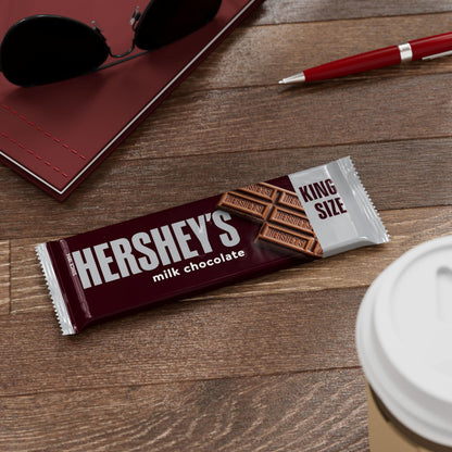 HERSHEY'S chocolate candy - King size bars, 2.6 oz (18 count)