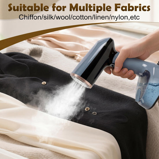 Handheld steamer — 1200W fast heat-up and foldable design for travel