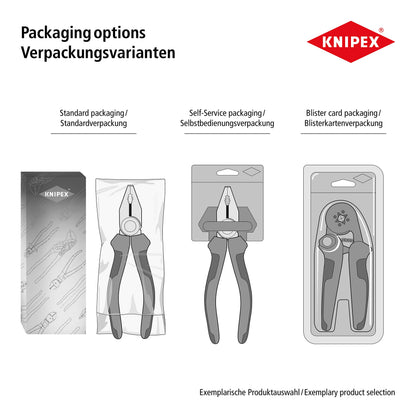 KNIPEX Tools Cobra pliers — 7 1/4 inch, red handle