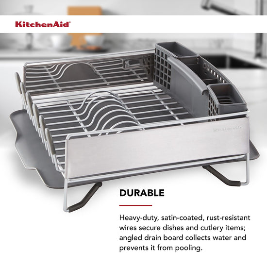 Drying rack — KitchenAid design for efficient dish drying