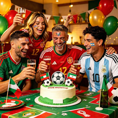 Temporary tattoo — 45 PCS World Cup soccer designs for party decorations and favors