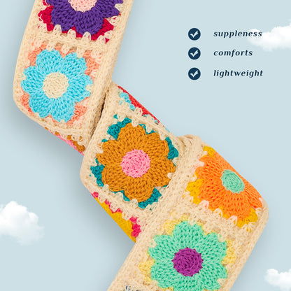 Body strap — Adjustable replacement for chushui knit purse