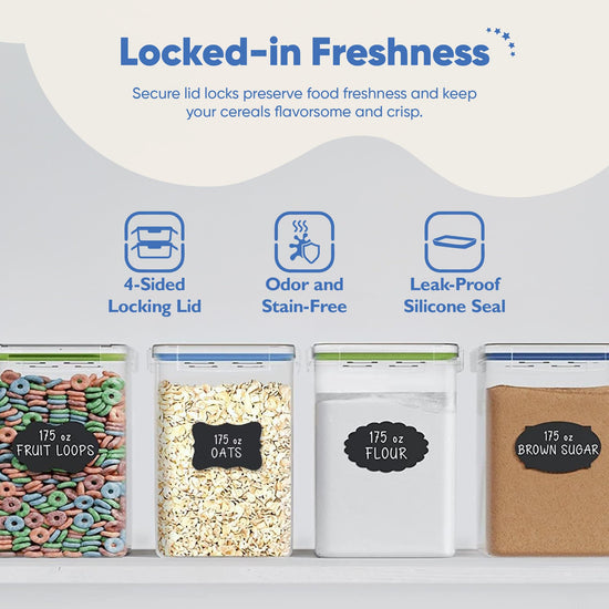 Chef's Path flour container — airtight design for freshness preservation