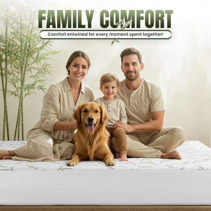 Mattress cover — Waterproof and breathable bamboo viscose fabric with fitted style 200 GSM