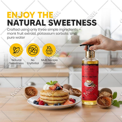 SubSugar monk fruit drops — Pure liquid sweetener, zero calorie, sugar-free, non-GMO, kosher