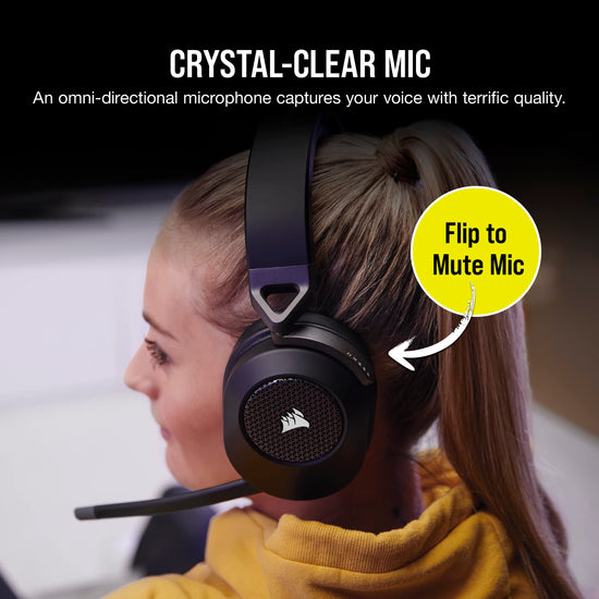 Corsair headphones — wireless design