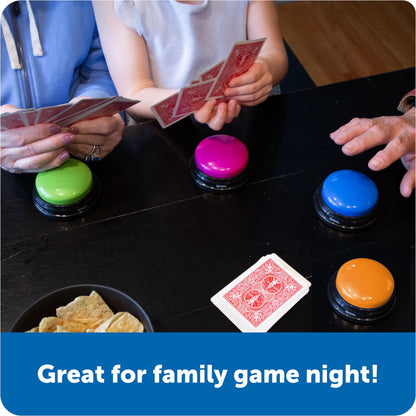 Learning Resources answer buzzers — interactive sound effect buttons for games and trivia