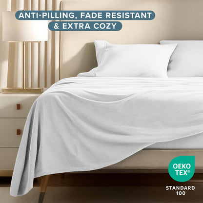 Bare Home bed linen set — polar fleece material